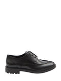Black Derby Lino Dress Shoes 1