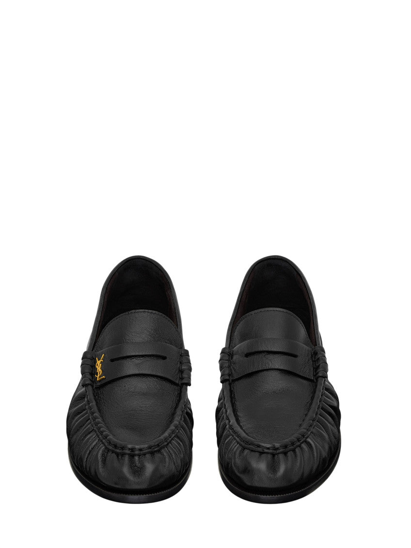Black Logo Loafers 3