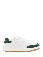 White Color Block Sneakers 1