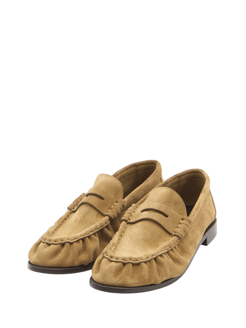 Tan Suede Loafers 2