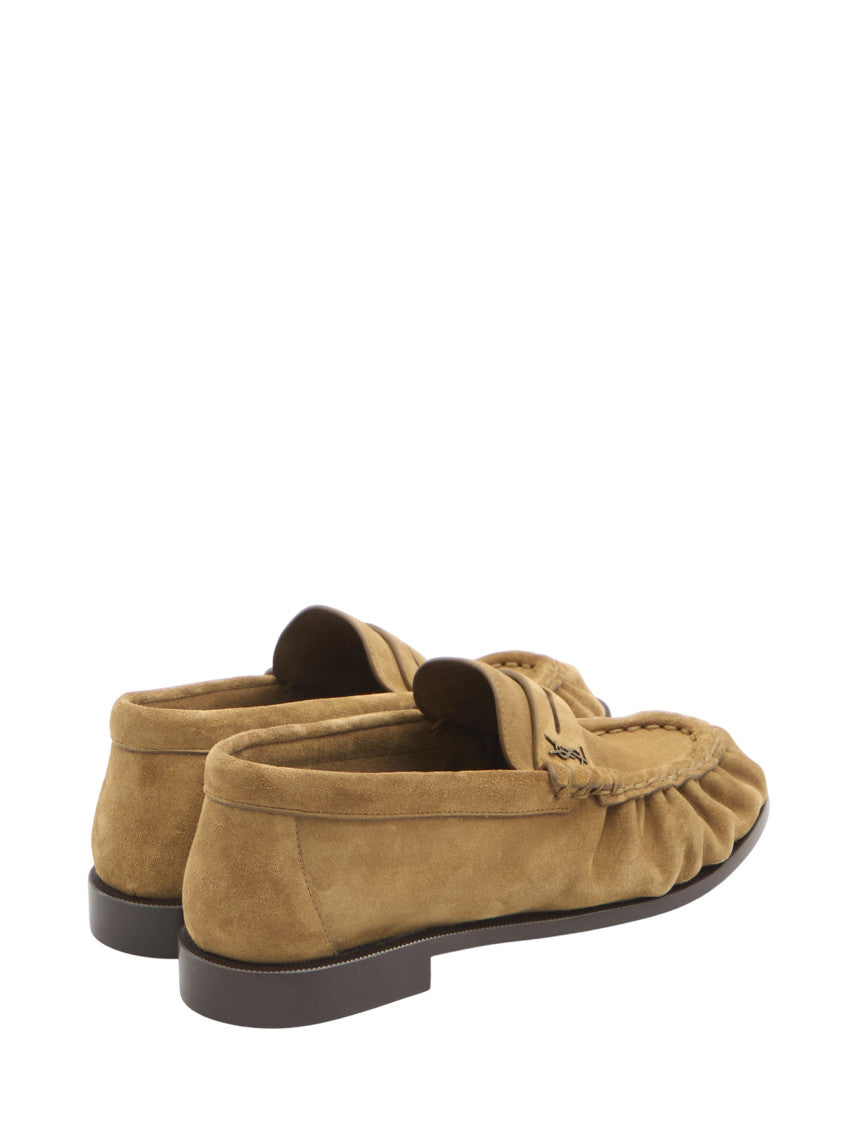 Tan Suede Loafers 3