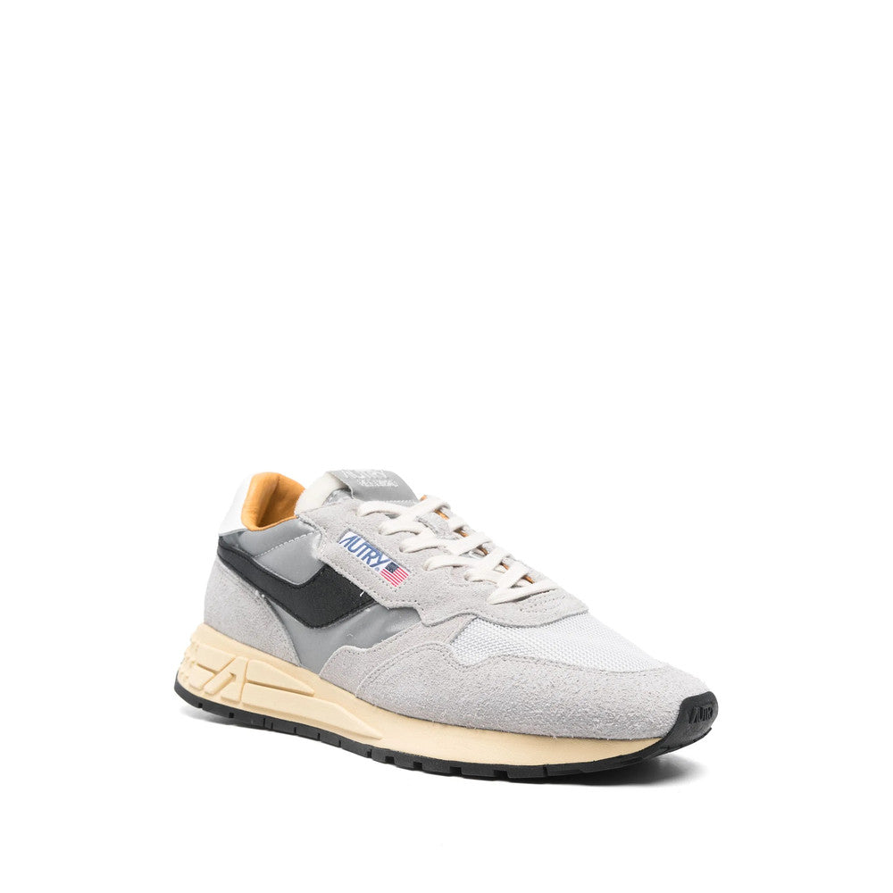 Grey Color Block Reelwind Sneakers 2