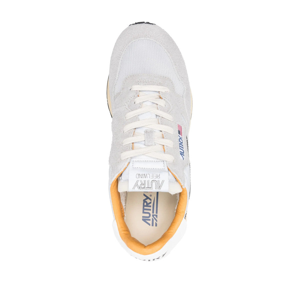 Grey Color Block Reelwind Sneakers 4