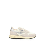 White Logo Windspin Sneakers 1