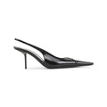 Black Slingback Pumps 1