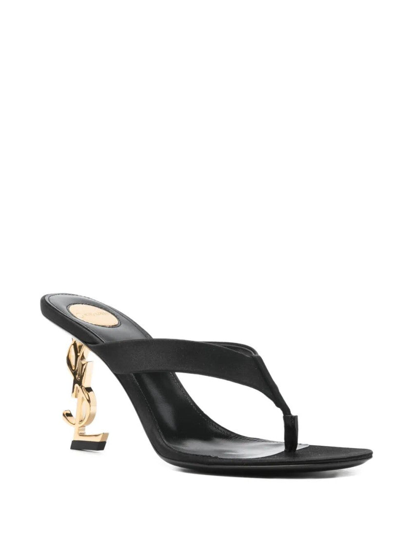 Black Logo Heels 2