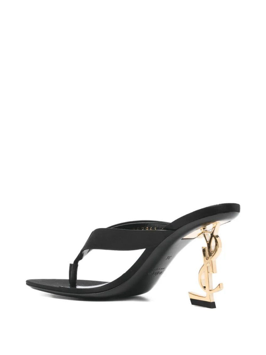 Black Logo Heels 3