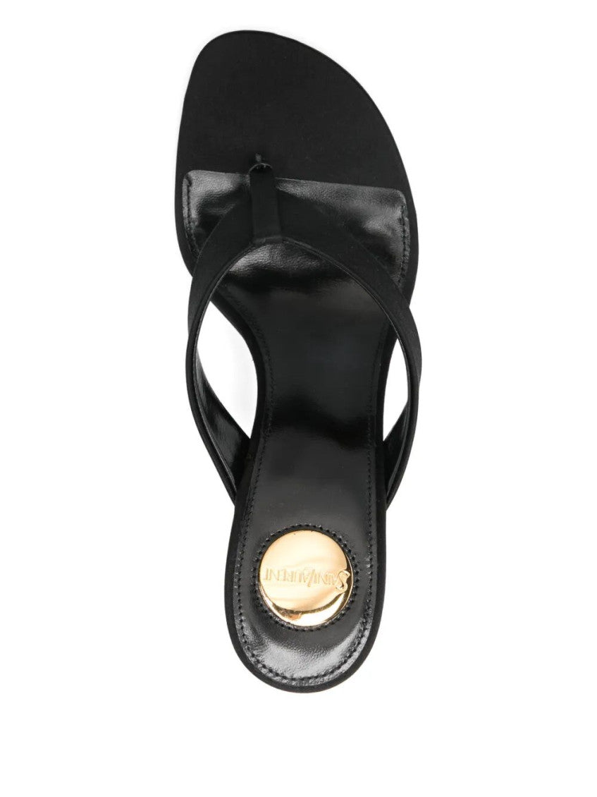 Black Logo Heels 4