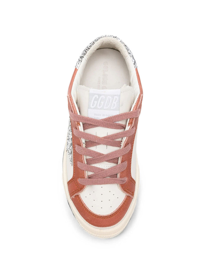 White Embellished Sneakers 2