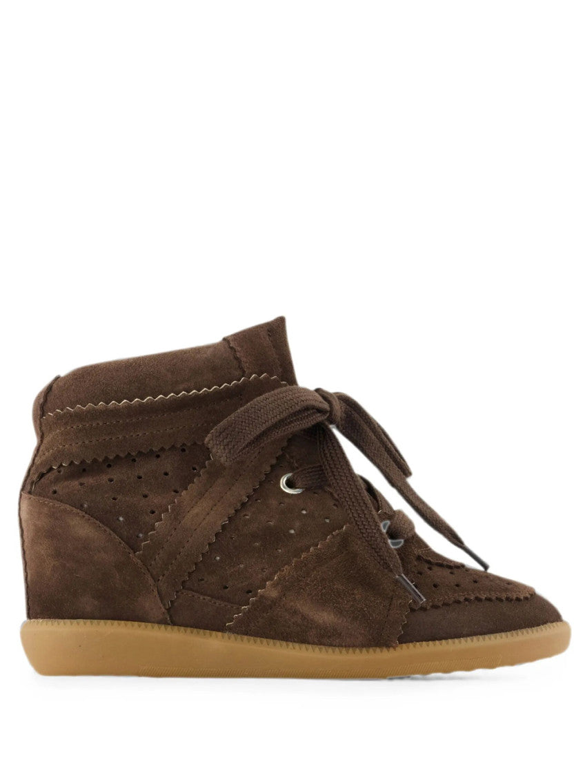 Brown High-top Sneakers 1