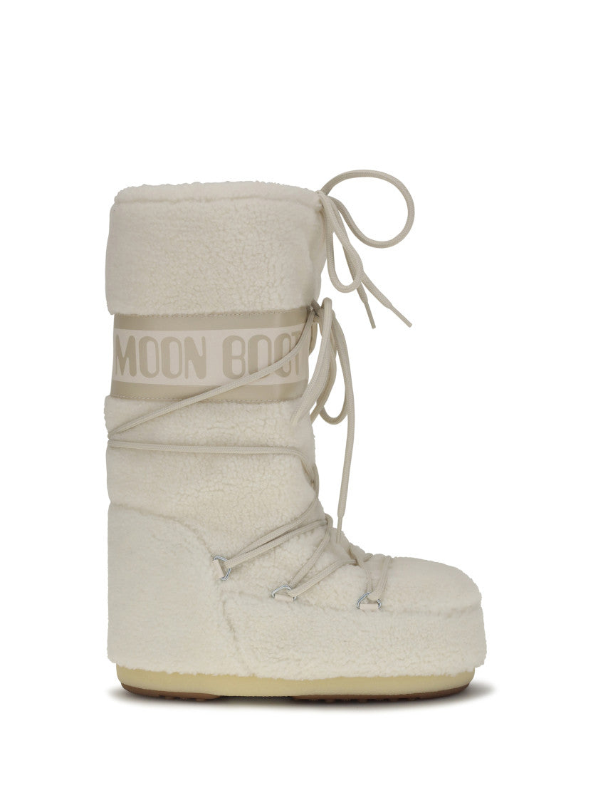 Off White Logo Boots 1