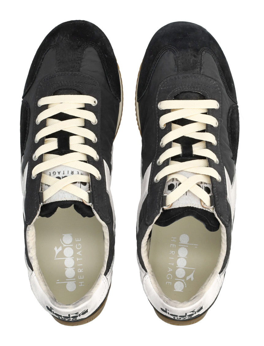Black Lace-up Sneakers 2