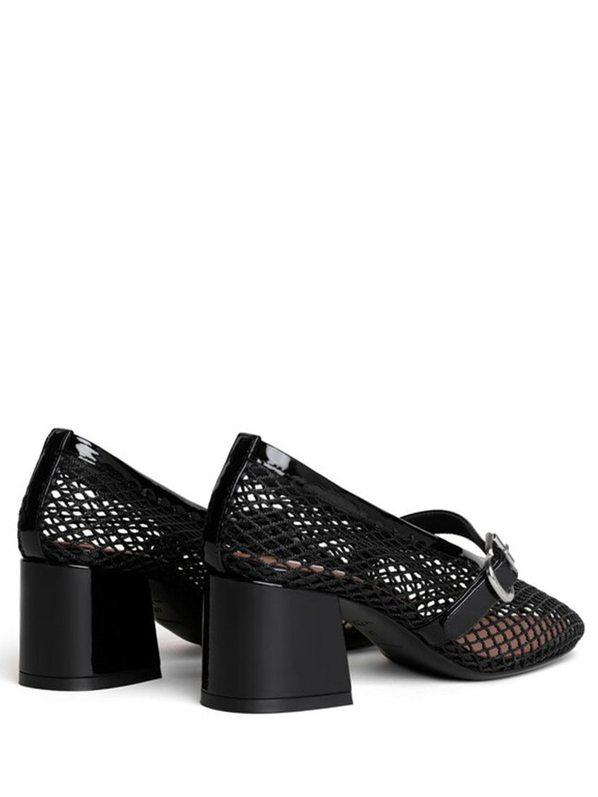 Black Leather Pumps 3