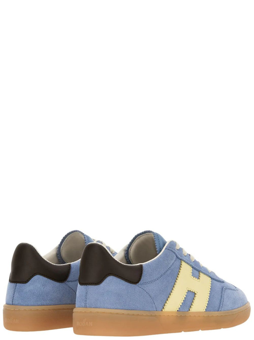 Blue Lace Up Sneaker 4