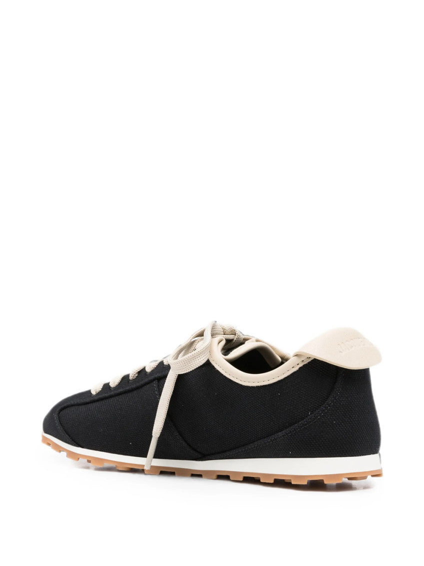 Black Lace-up Sneakers 3