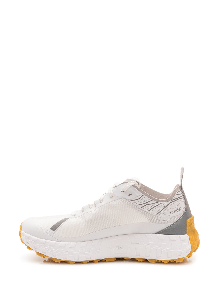 White Trail Running Sneakers 4
