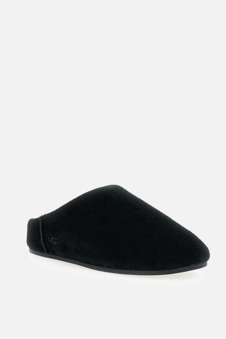 Black Slip On Mules 5
