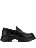 Black Leather Loafers 1