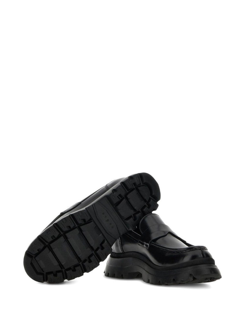 Black Leather Loafers 3