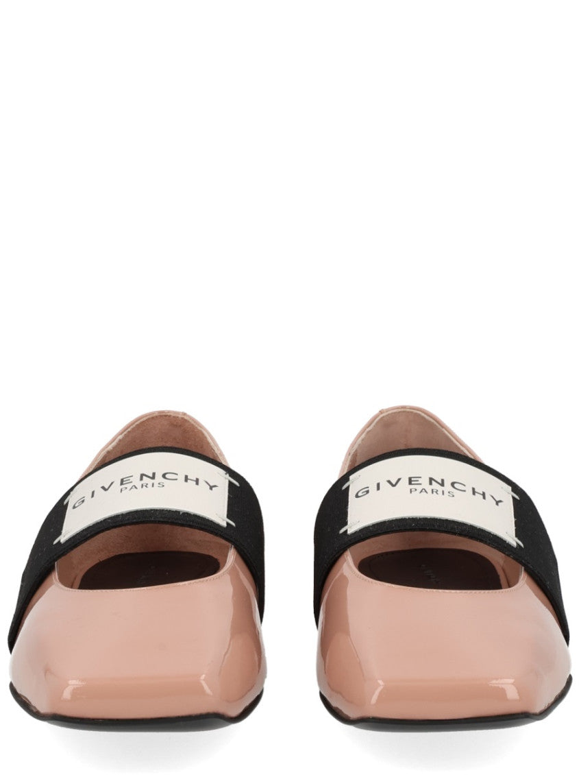 Pink Leather Ballet Flats 3