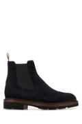 Navy Blue Ankle Boots 1