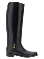 Black Leather Boots 1