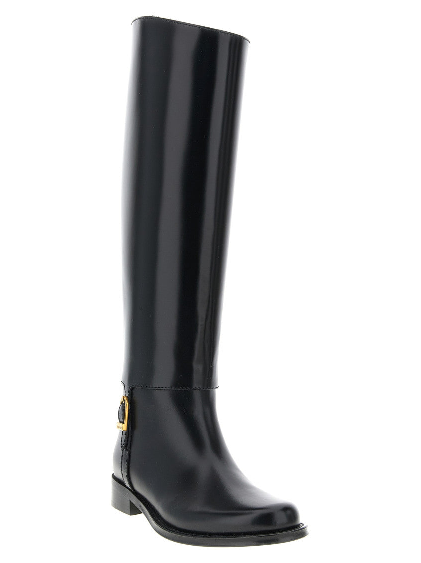 Black Leather Boots 2