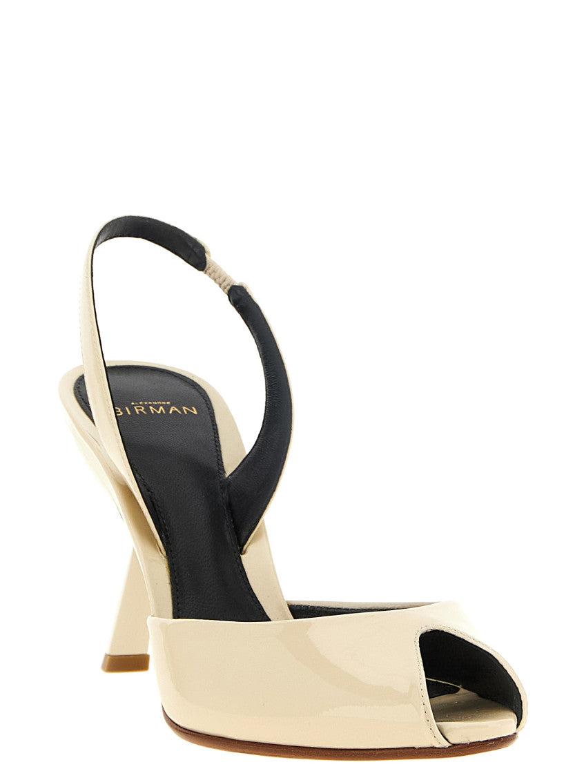 Natural Miranda Slingback Pumps 2