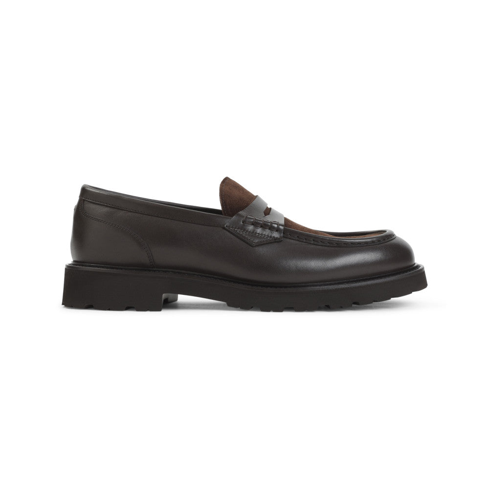 Brown Leather Loafers 1