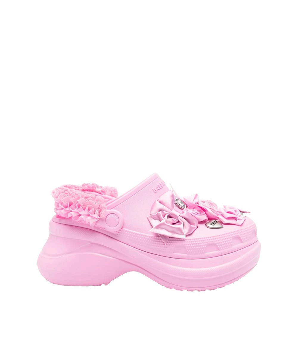 Pink Embellished Sandals 1