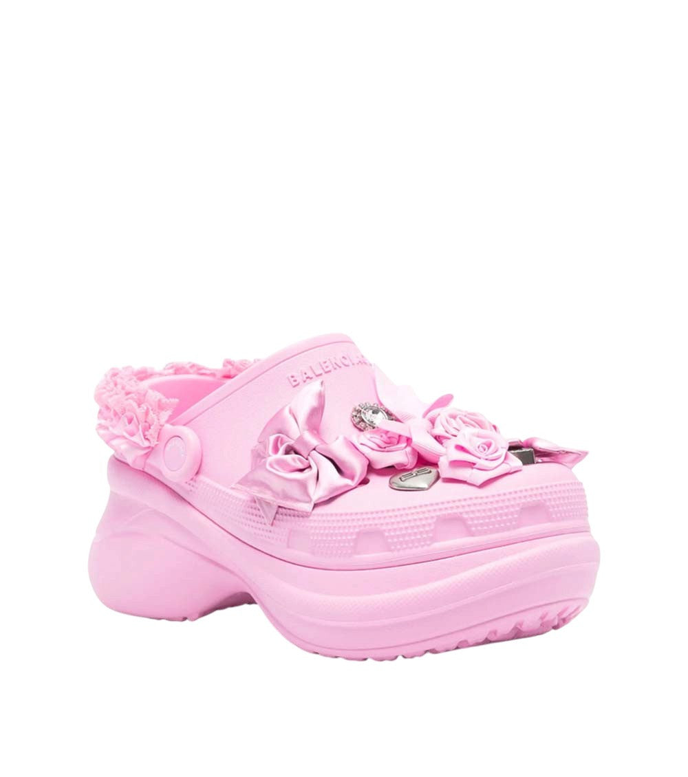 Pink Embellished Sandals 2
