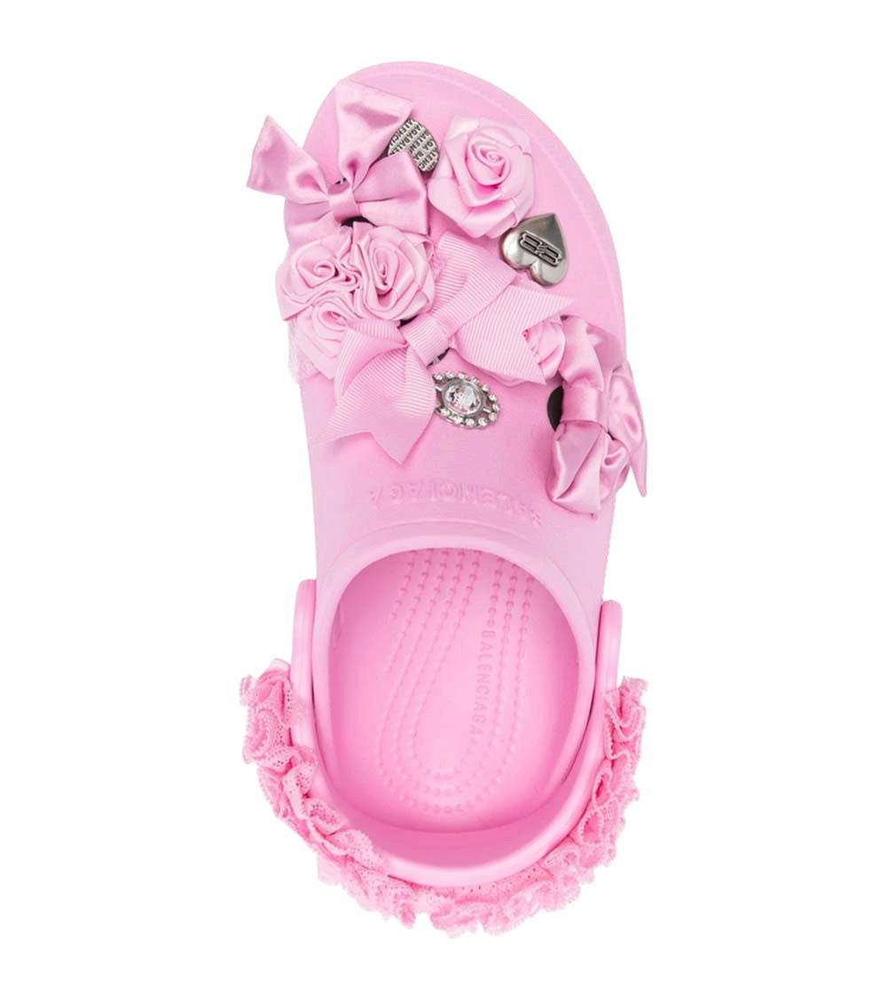 Pink Embellished Sandals 3