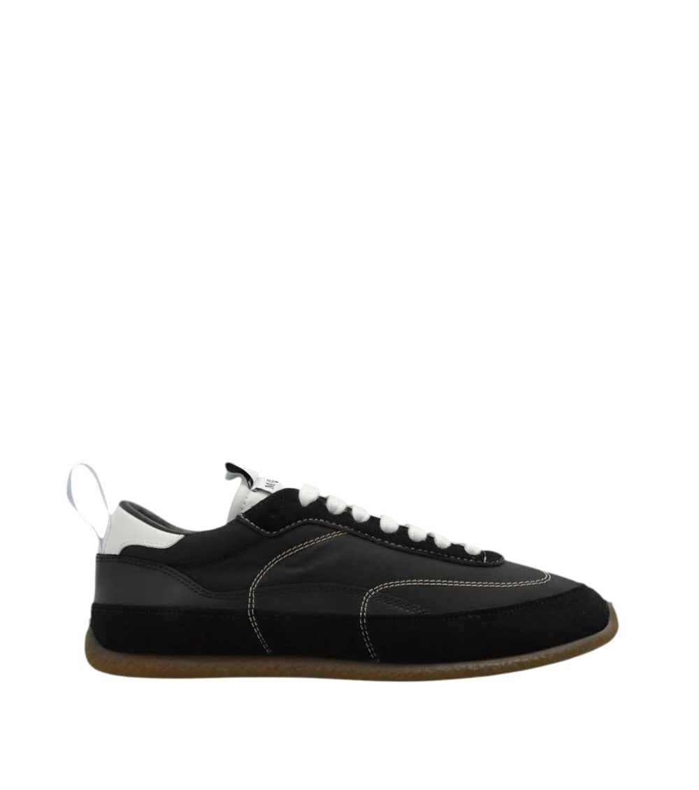 Black Logo Low-Top Sneakers 1