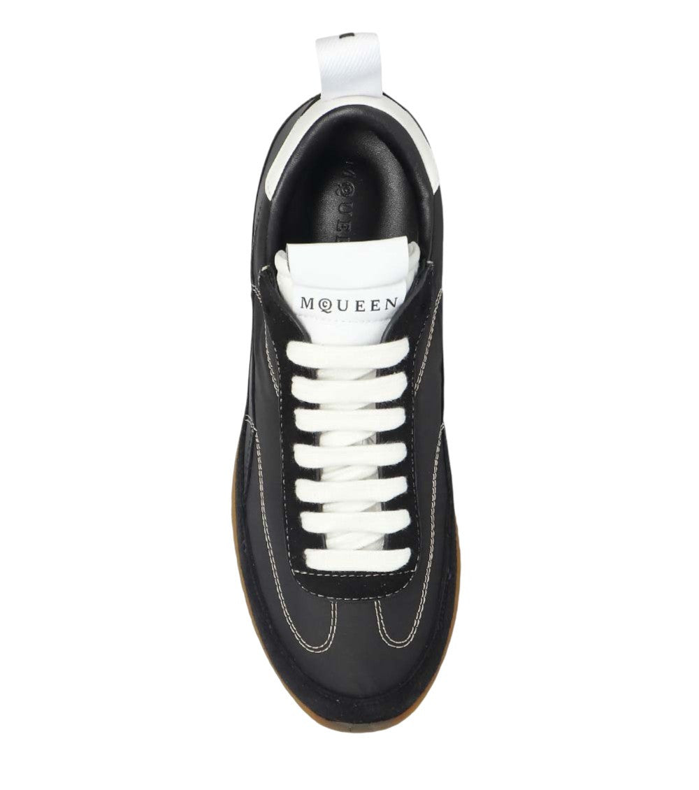 Black Logo Low-Top Sneakers 3
