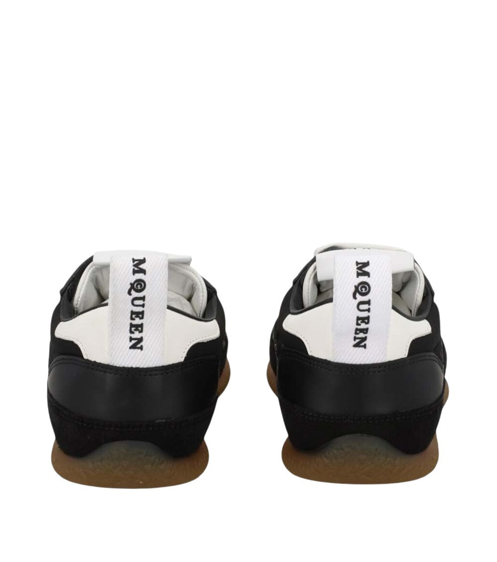 Black Logo Low-Top Sneakers 5