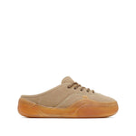 Beige Low Skate Mule Sneakers 1