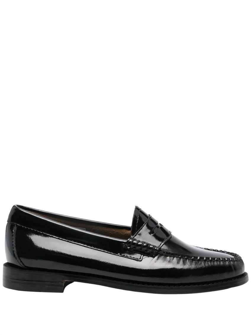 Black Leather Loafers 1