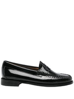 Black Leather Loafers 1