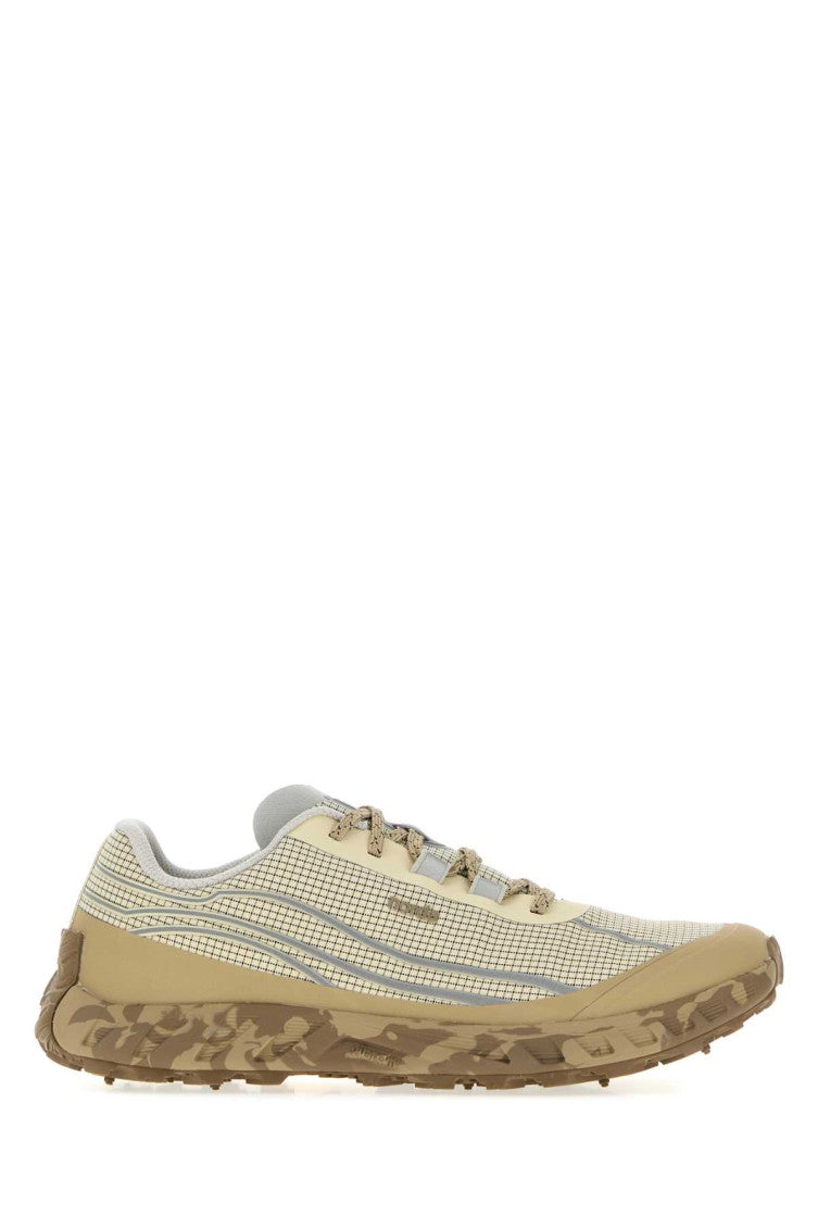 Beige Perforated Norda-002 Sneakers 2