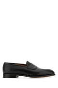 Black Leather Piccadilly Loafers 1