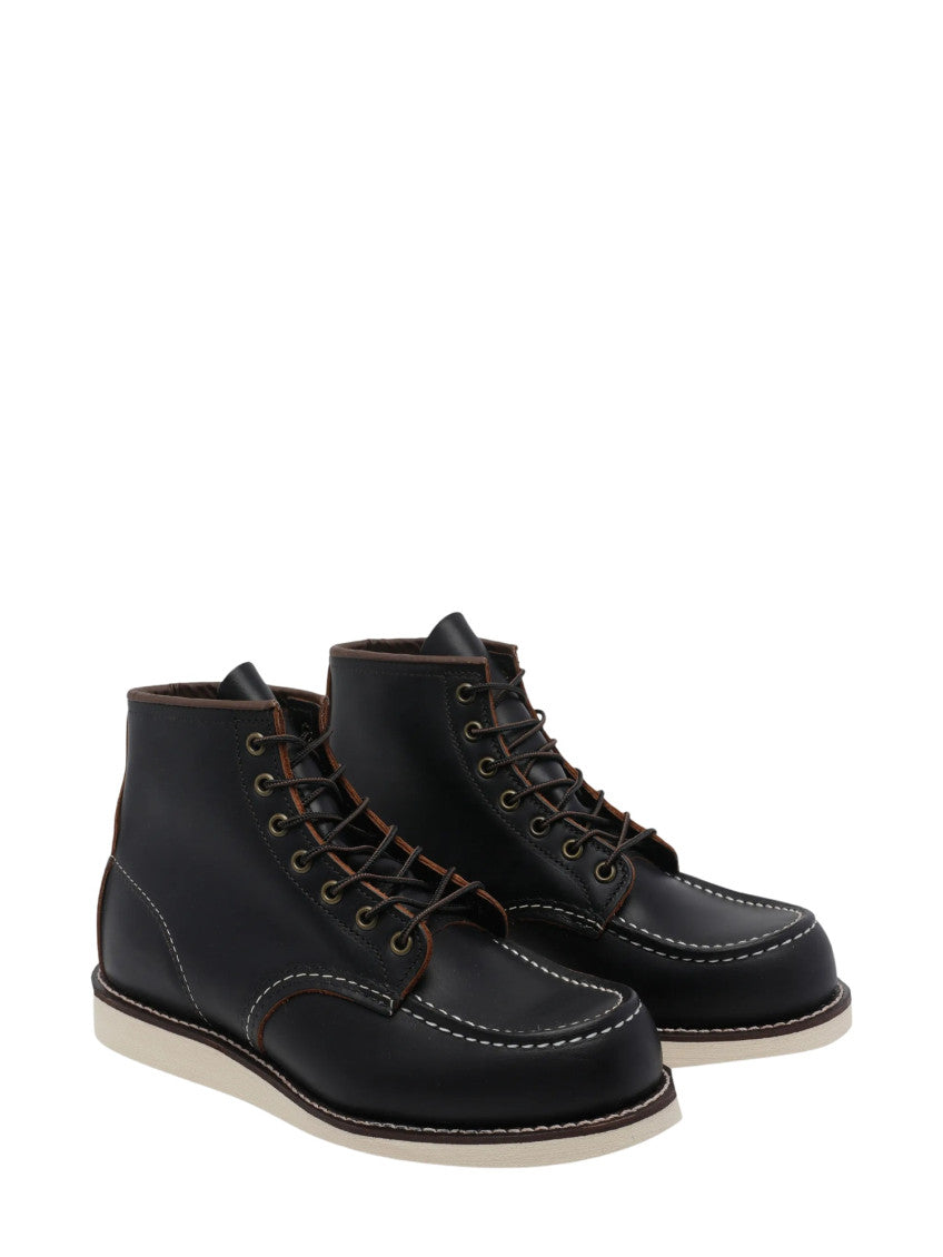 Black Solid Blacksmith Boots 2
