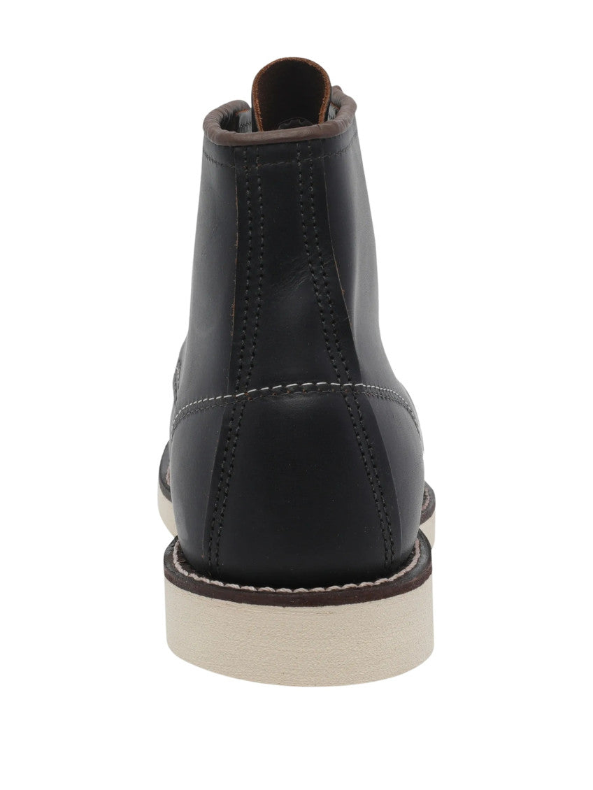 Black Solid Blacksmith Boots 3