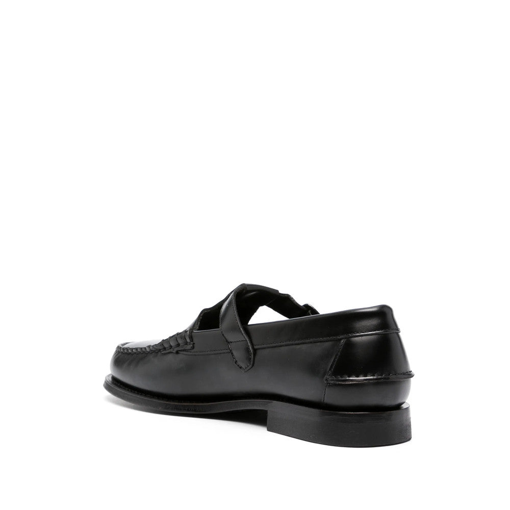 Black Leather Loafers 2