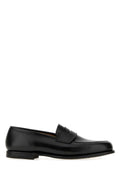 Black Leather Boston Loafers 1