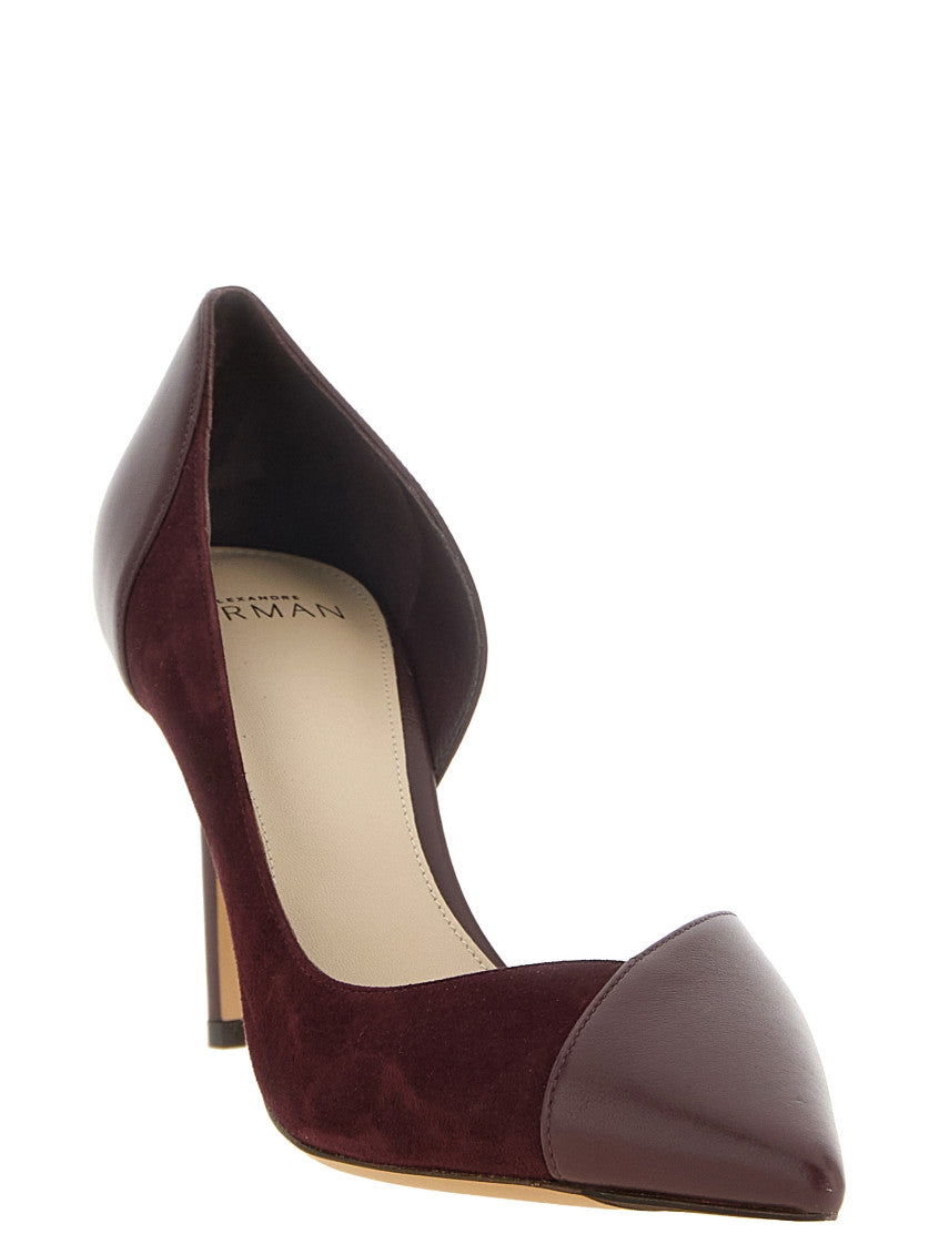 Burgundy Patricia Pumps 2