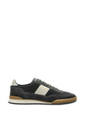 Grey Logo Lace-up Sneakers 1