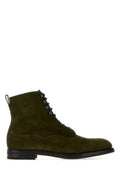 Green Lace-up Galway Boots 1