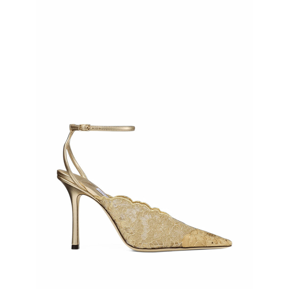 Golden Lace Faiz Pumps 1