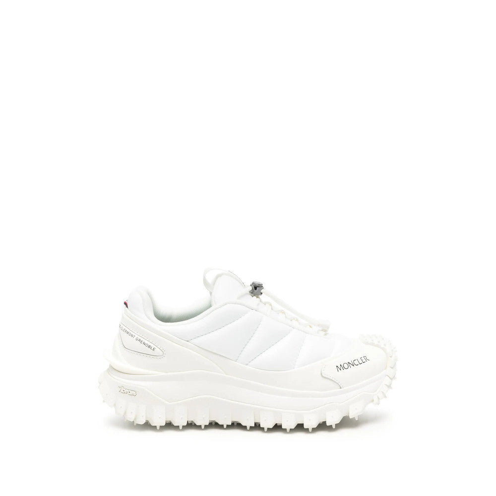 White Quilted  Sneakers 1
