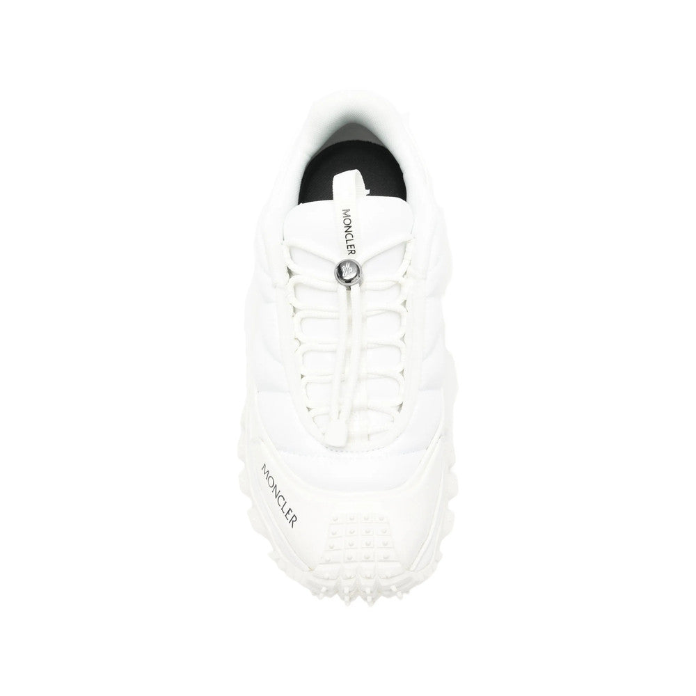 White Quilted  Sneakers 2
